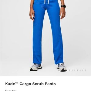 Figs Kade royal blue scrub pants